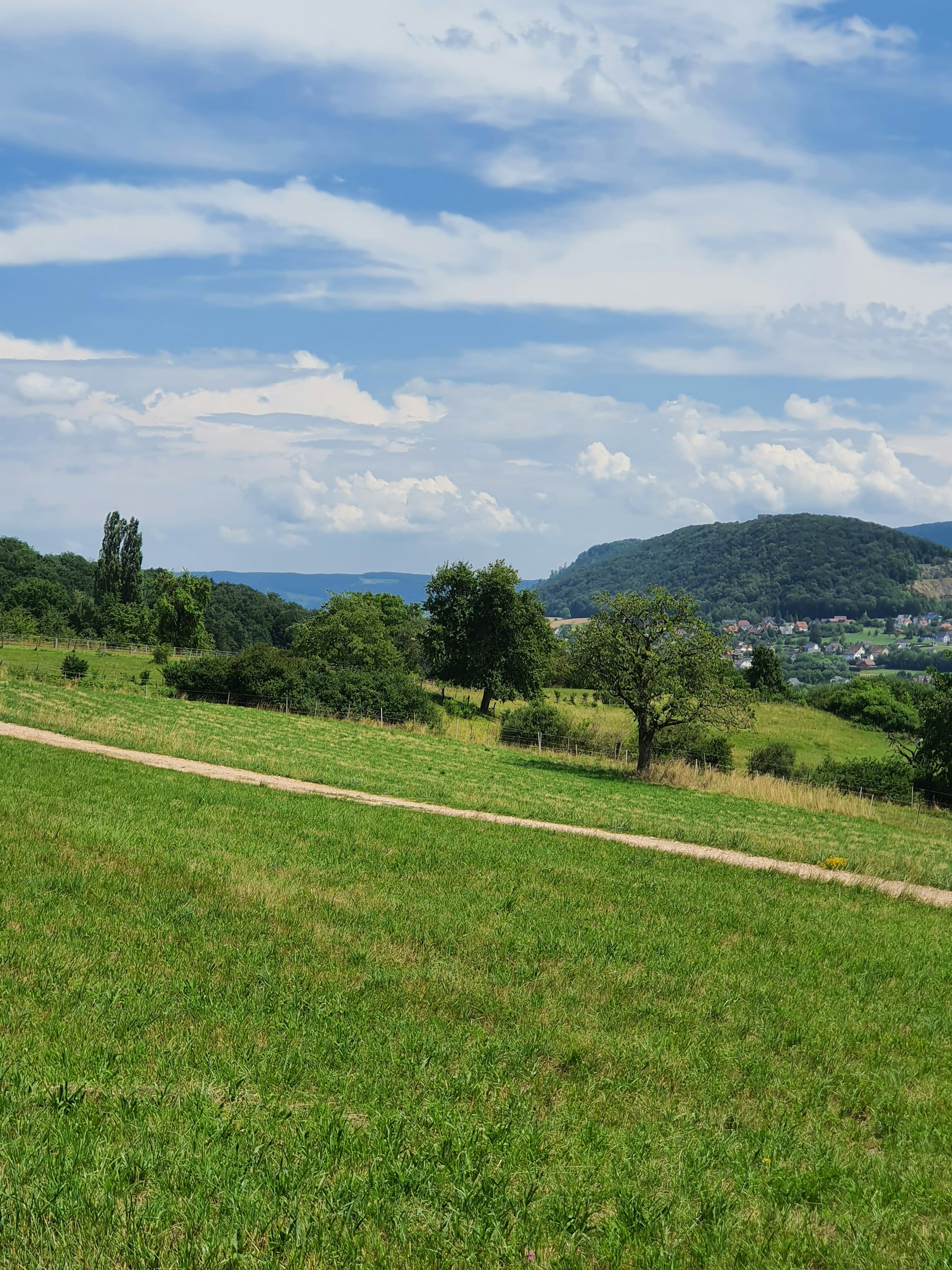 Camp im Grünen mit Aussicht