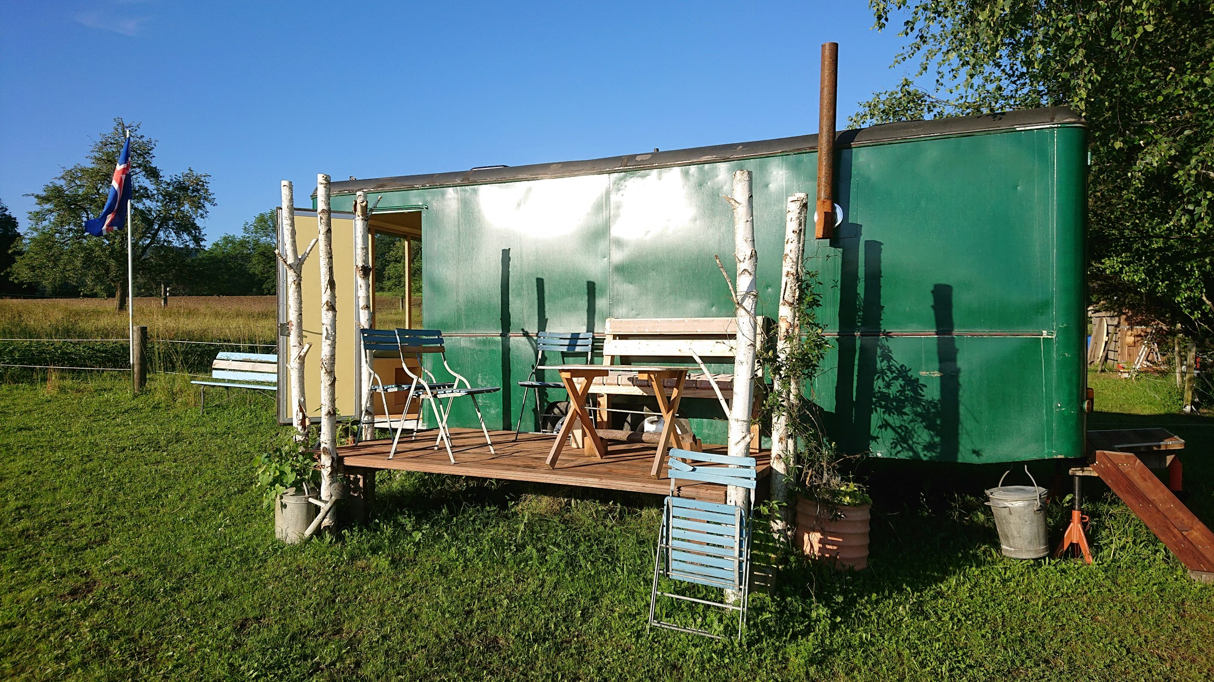 "Bauwagen" auf dem Schönbühlhof