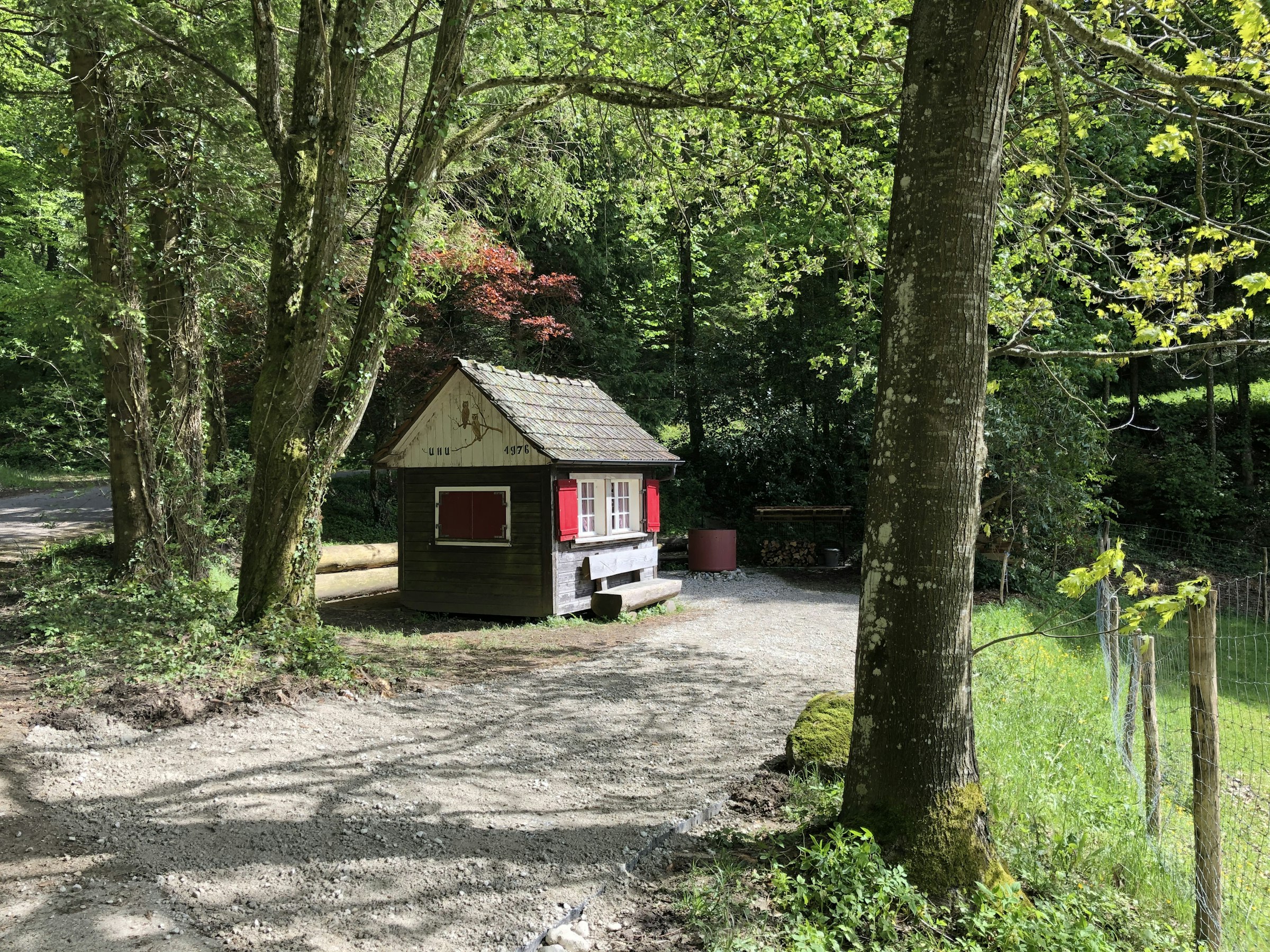 Campieren beim Uhu-Hüsli