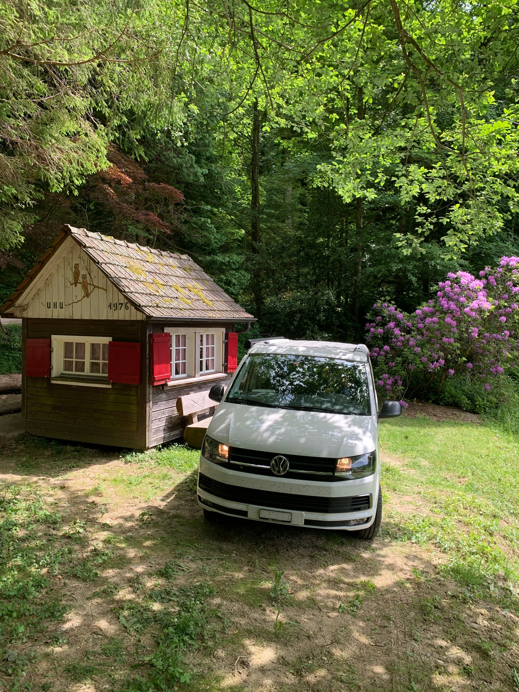 Campieren beim Uhu-Hüsli