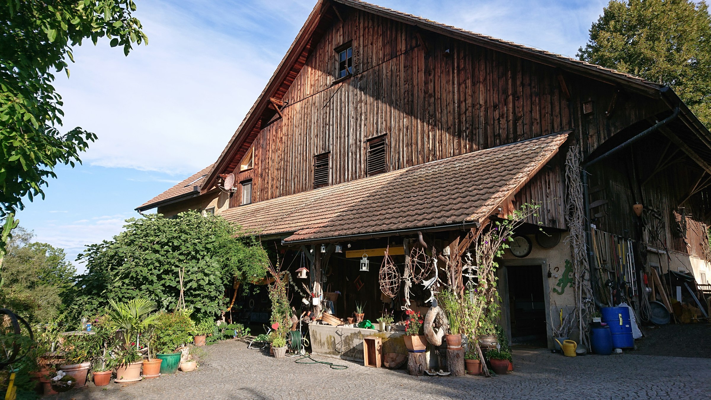 Glamping-Zelt auf dem Schönbühlhof
