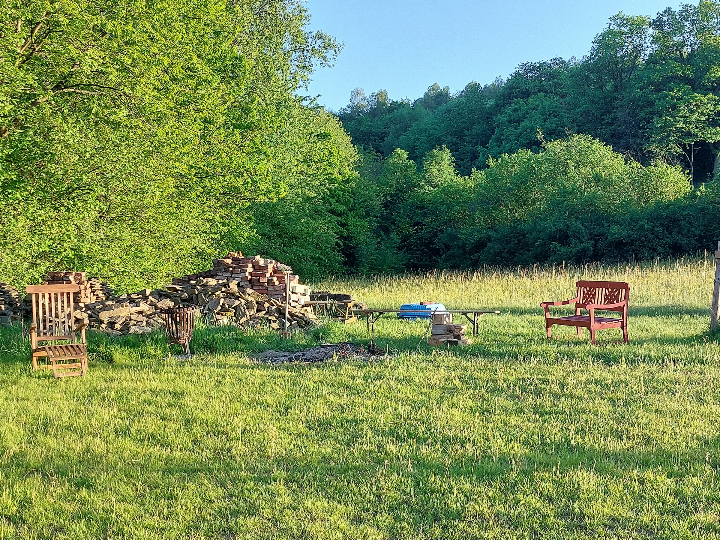 Urlaub an der Fachwerkhofbaustelle
