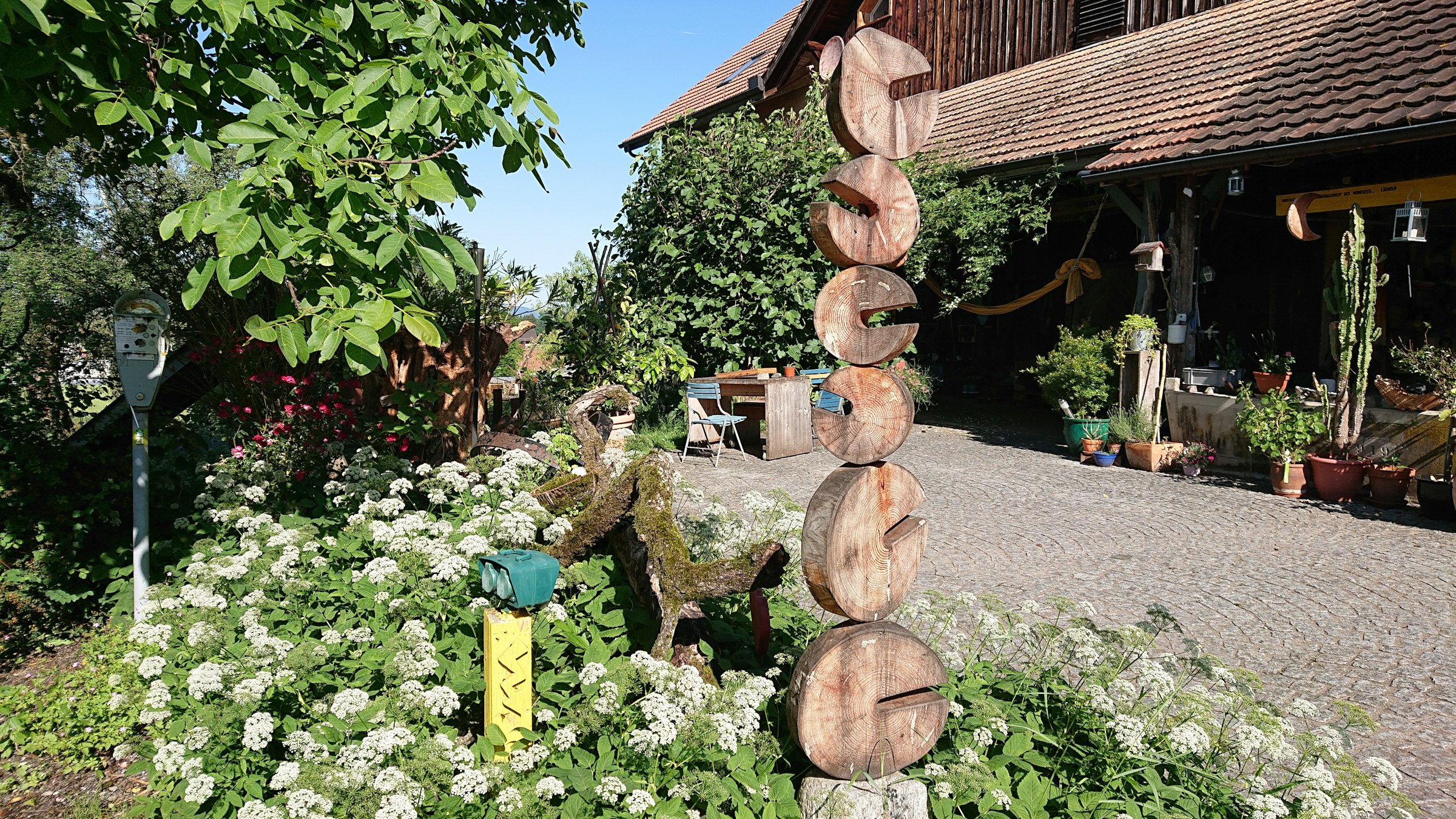 Glamping-Zelt auf dem Schönbühlhof