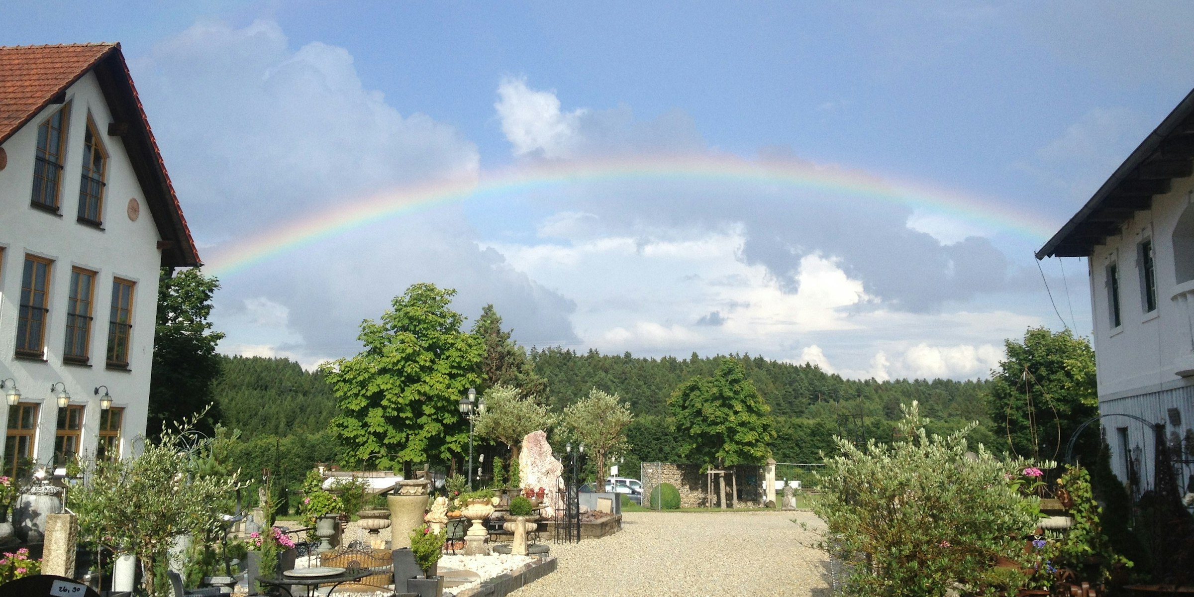 Übernachten in Waldnähe