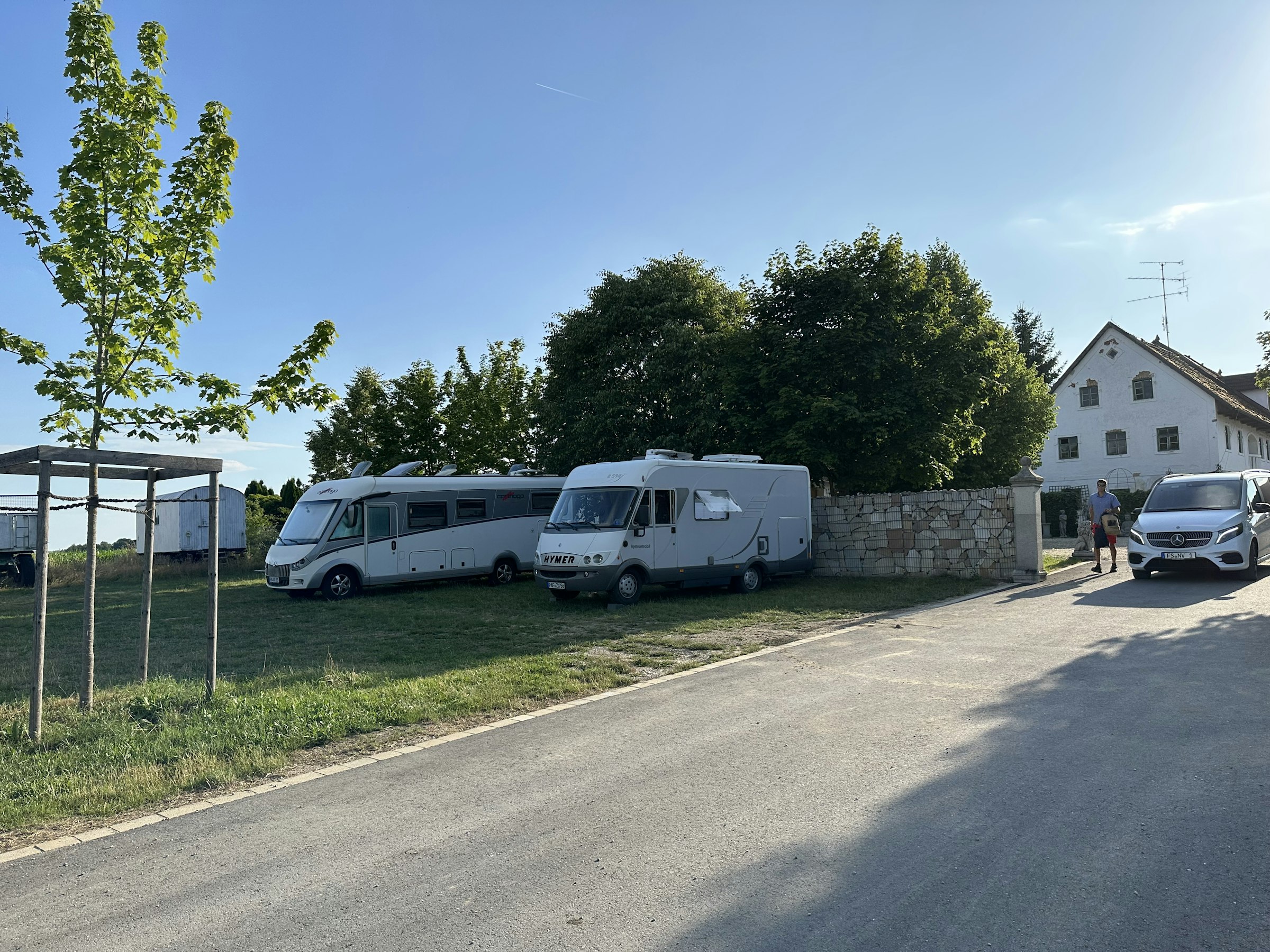 Ruhige Einzellage im Hopfenland