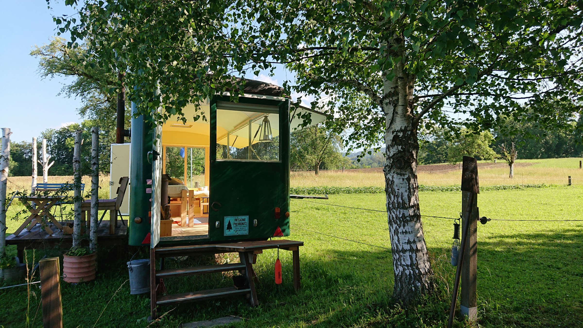 "Bauwagen" auf dem Schönbühlhof