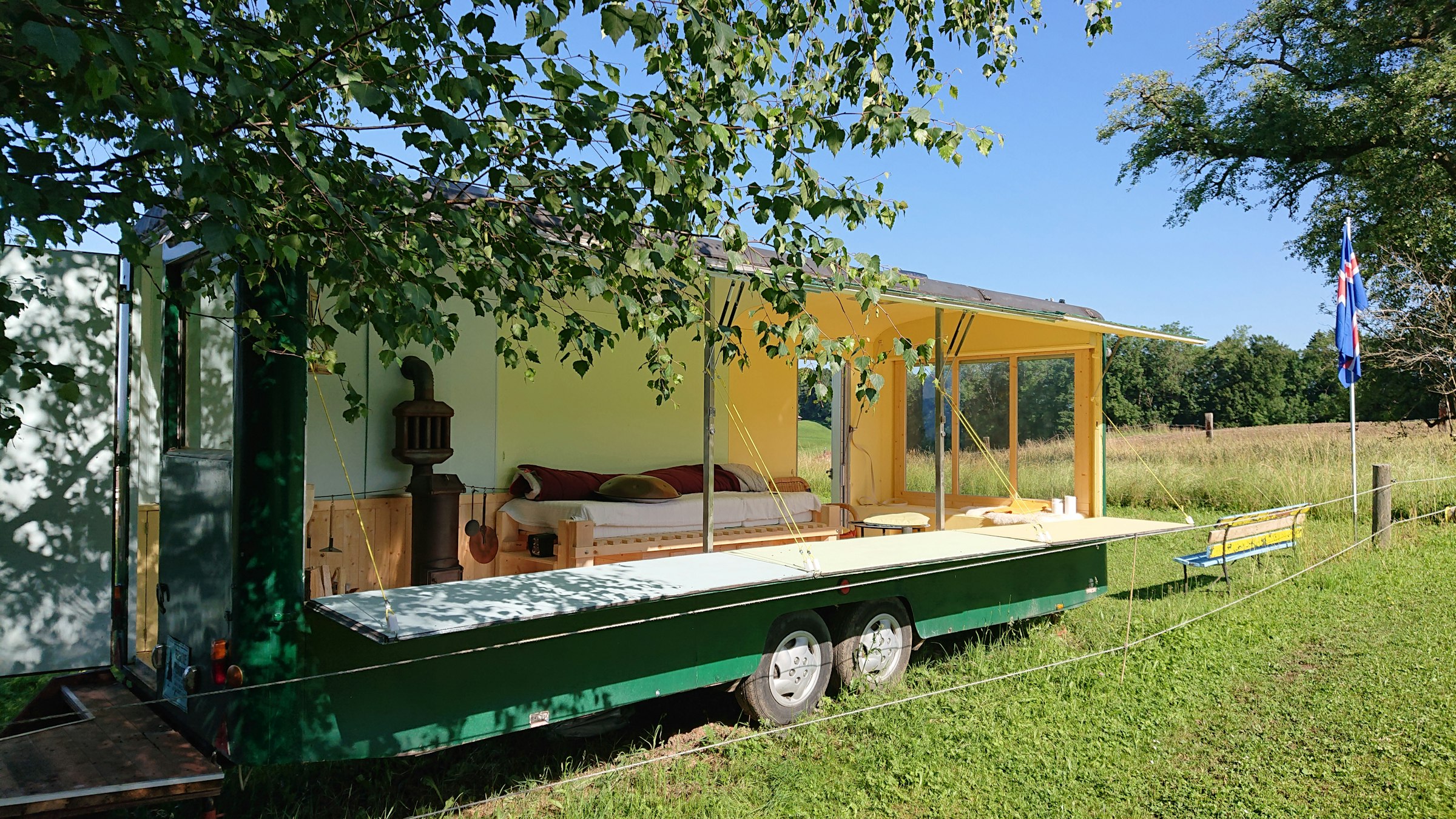 "Bauwagen" auf dem Schönbühlhof