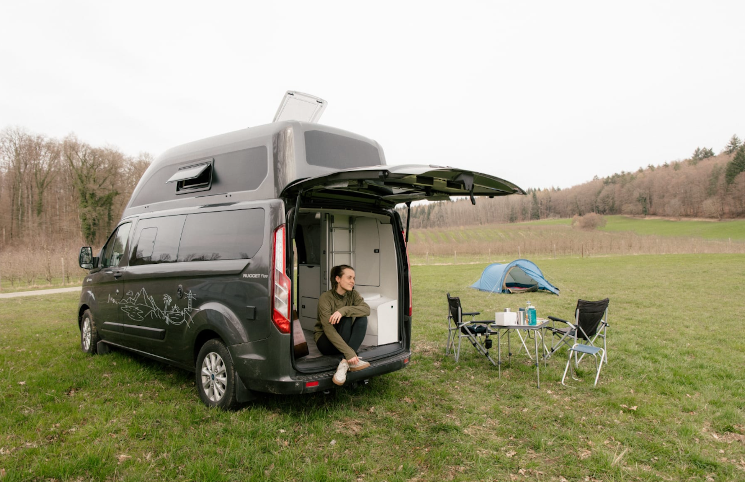 Zelt- und Stellplätze im Grünen