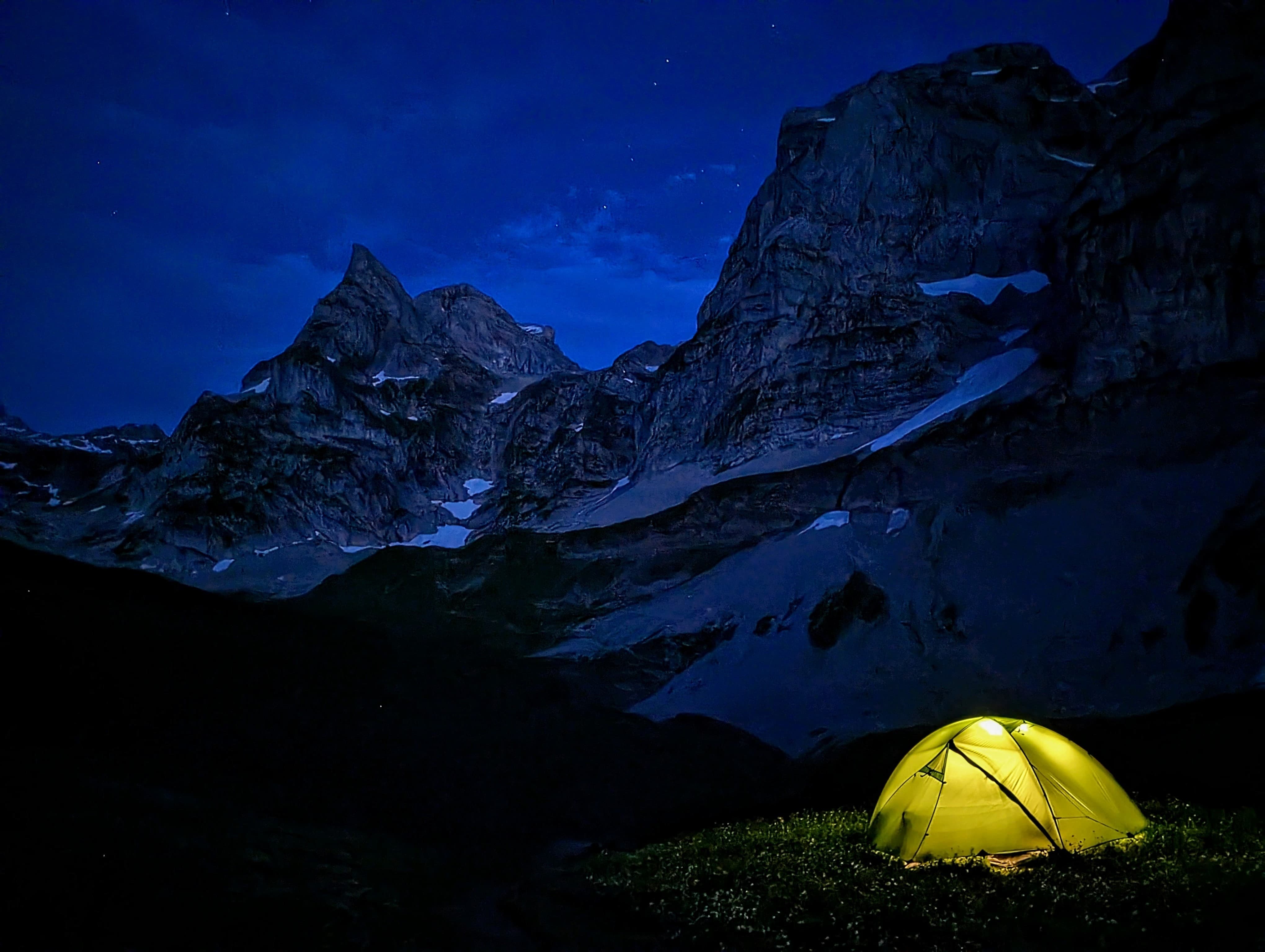 Hochalpiner Zeltplatz Alp Oberfeld
