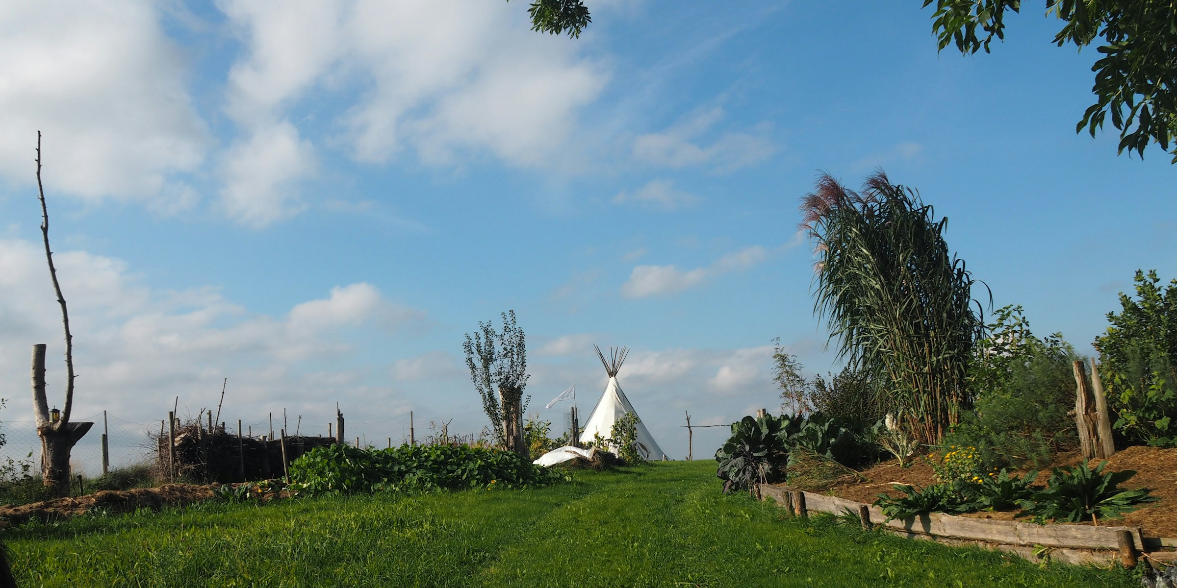 Gartenfreude beim Bergbauer