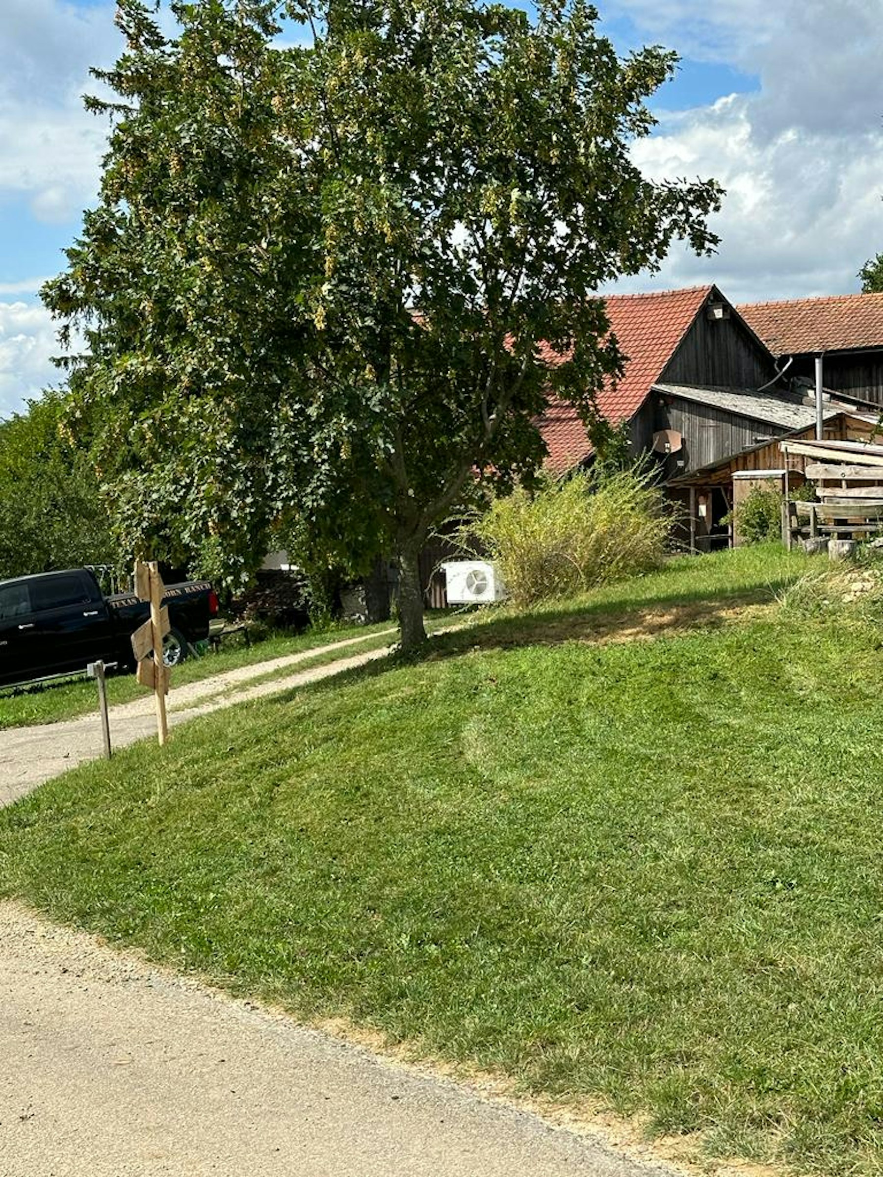 Camping auf der TexasLonghorn Ranch