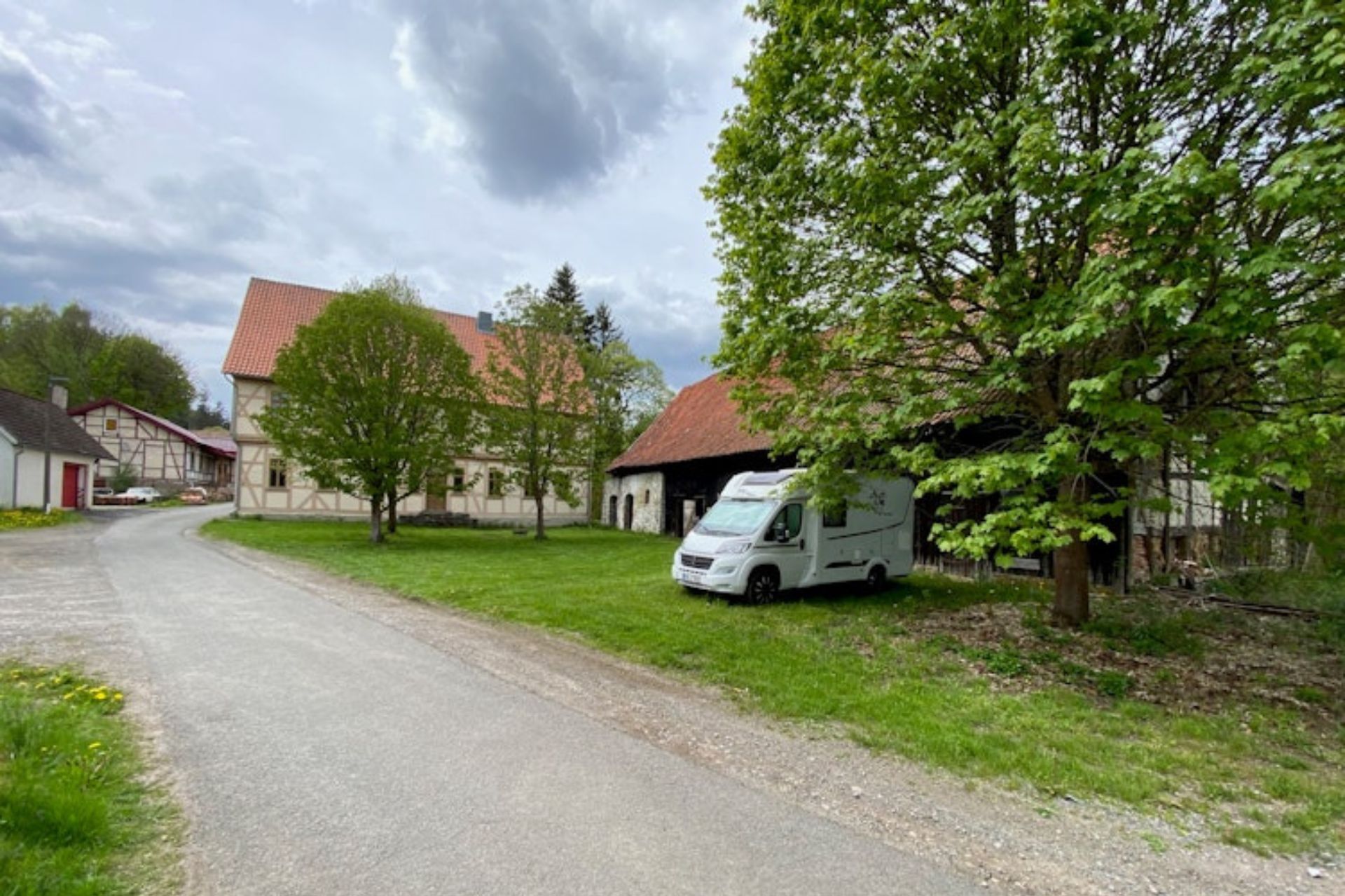 Camping in the Harz Mountains