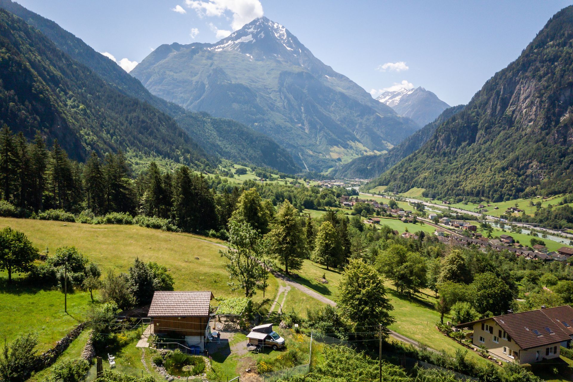 Camping in Central Switzerland