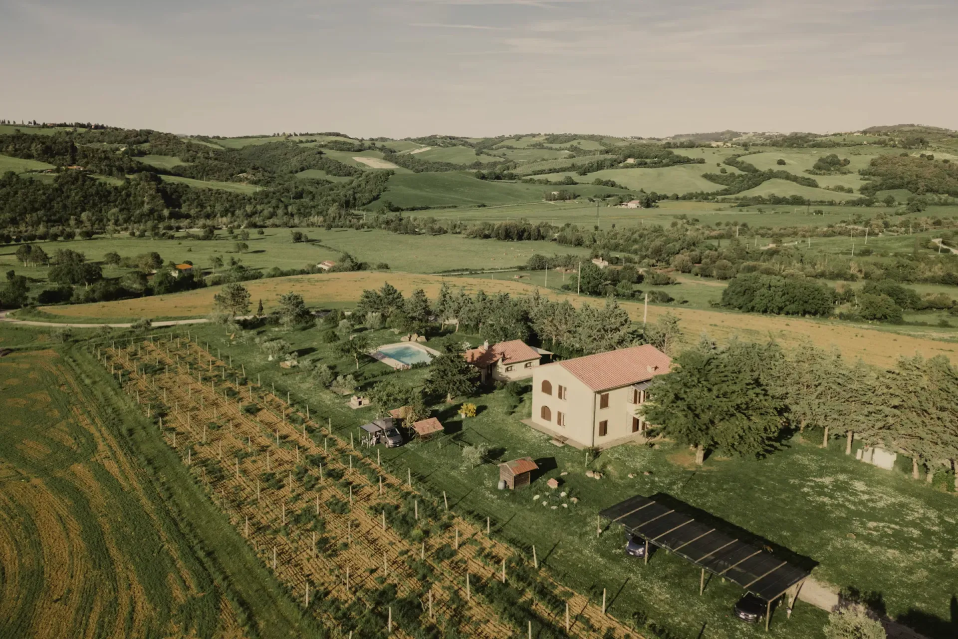 Camping in der Toskana